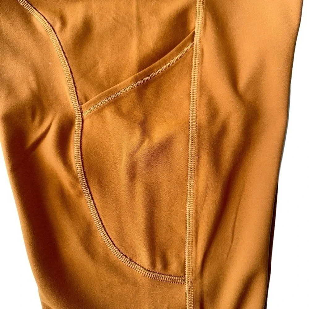 NWOT Lululemon Invigorate High-Rise Tight 25" Women’s Size 6 Butternut  Brown - Picture 9 of 16